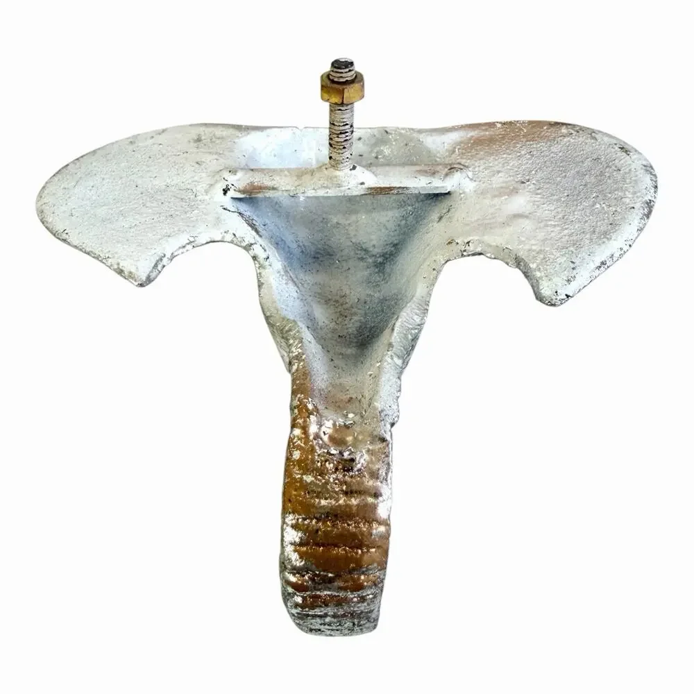 Vintage Silver Metal Elephant Wall Hook Coat Hanger 5”X 6.5”X 2